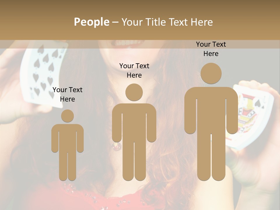 Image Listening Copy Space PowerPoint Template