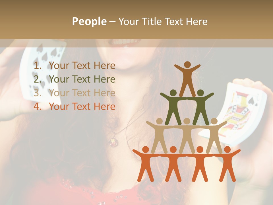 Image Listening Copy Space PowerPoint Template