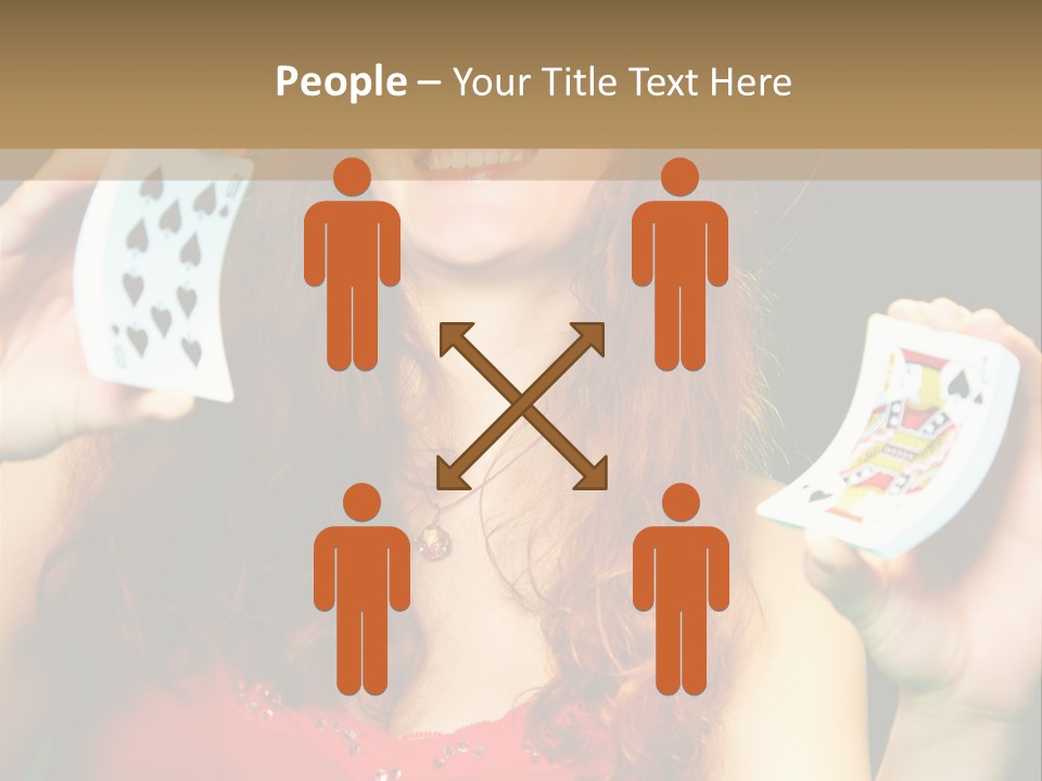 Image Listening Copy Space PowerPoint Template