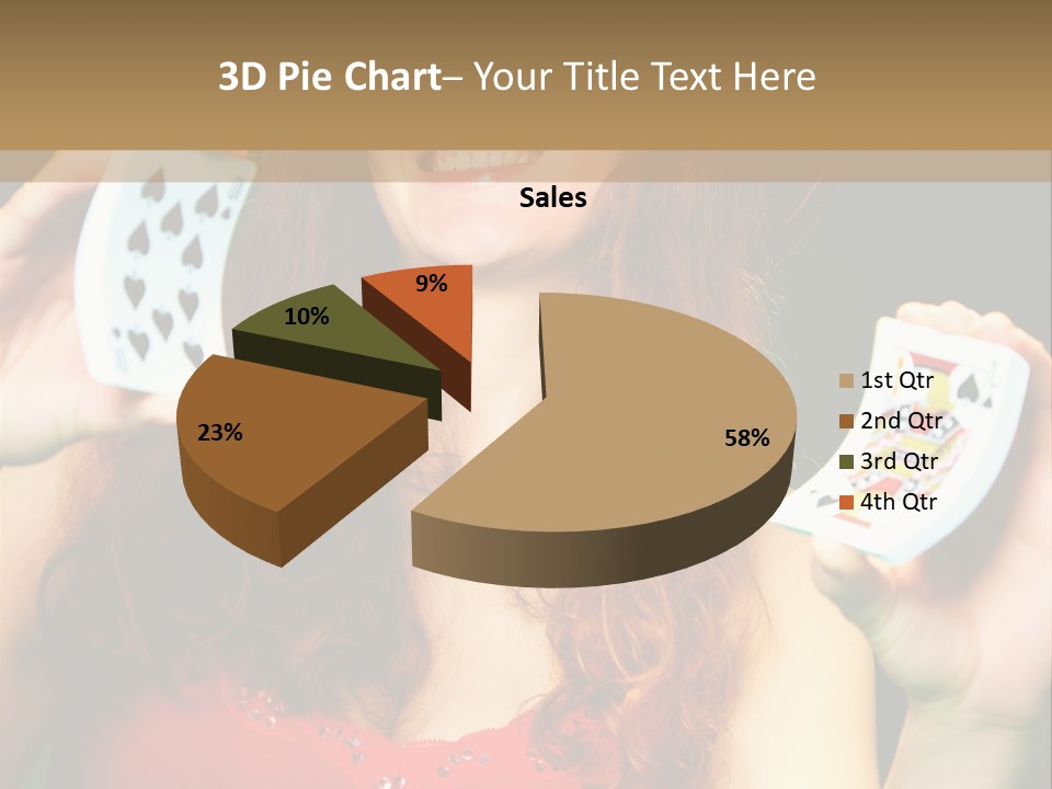 Image Listening Copy Space PowerPoint Template