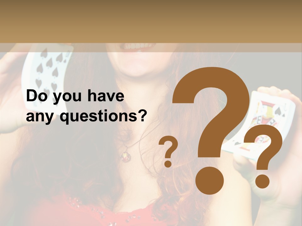 Image Listening Copy Space PowerPoint Template