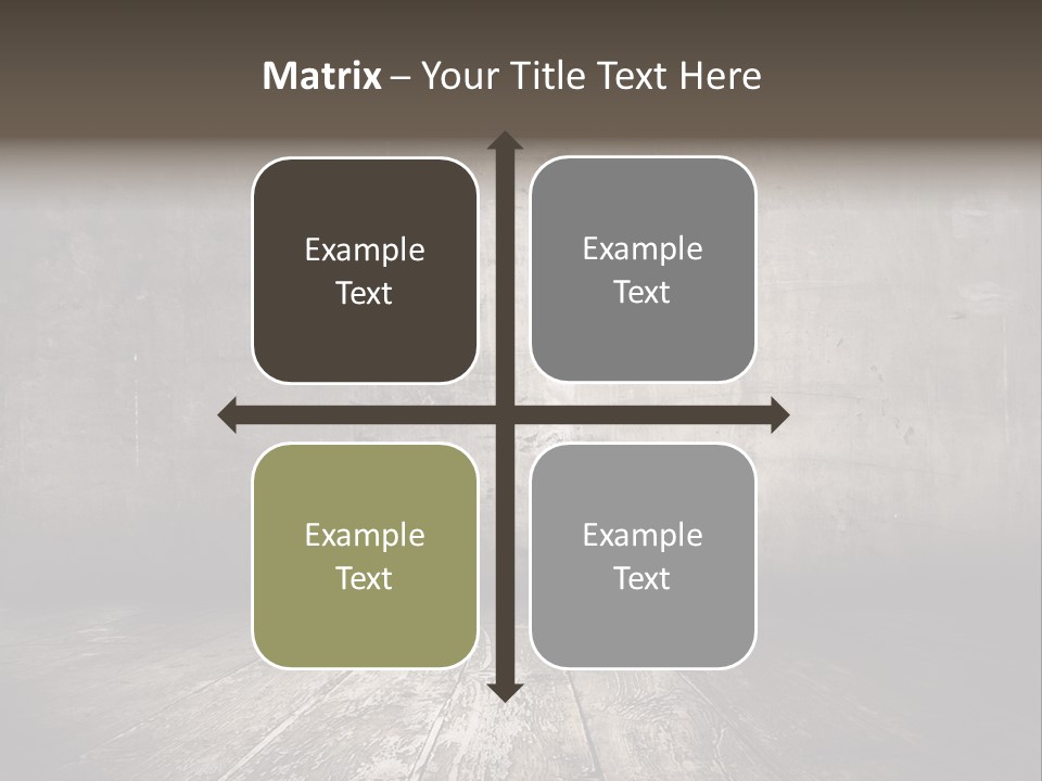 Damage Aged Textured PowerPoint Template