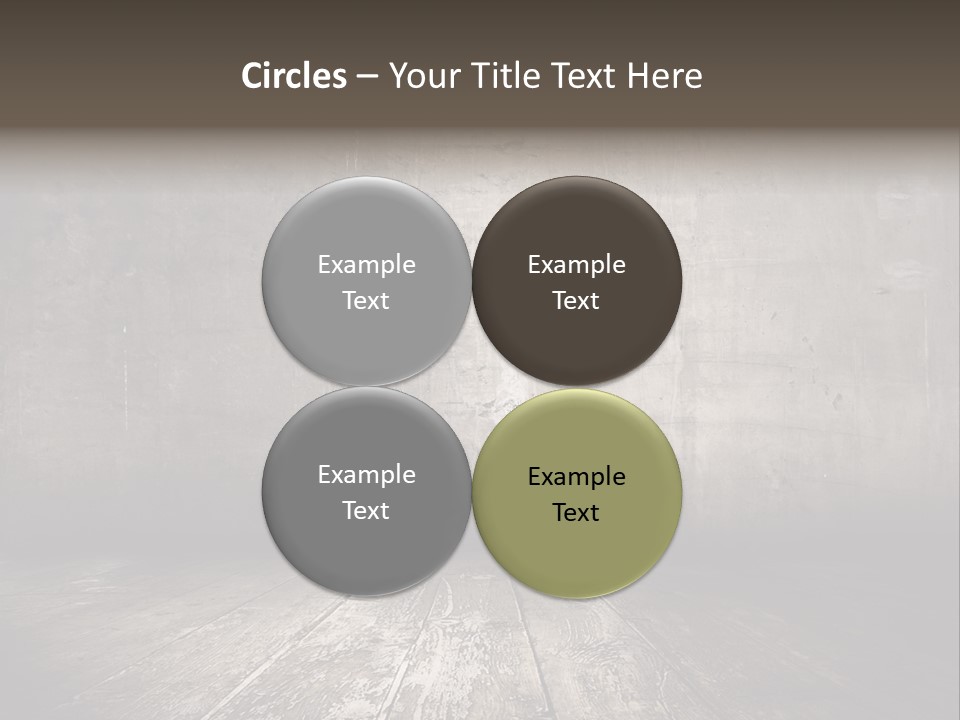 Damage Aged Textured PowerPoint Template