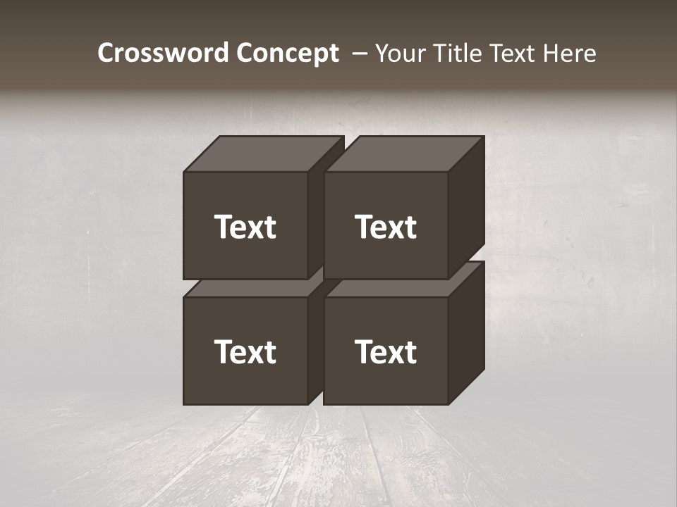Damage Aged Textured PowerPoint Template