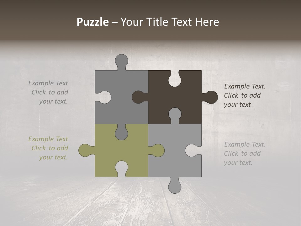 Damage Aged Textured PowerPoint Template