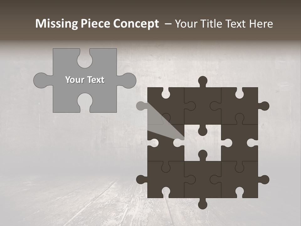 Damage Aged Textured PowerPoint Template