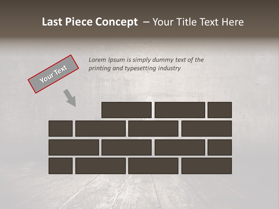Damage Aged Textured PowerPoint Template
