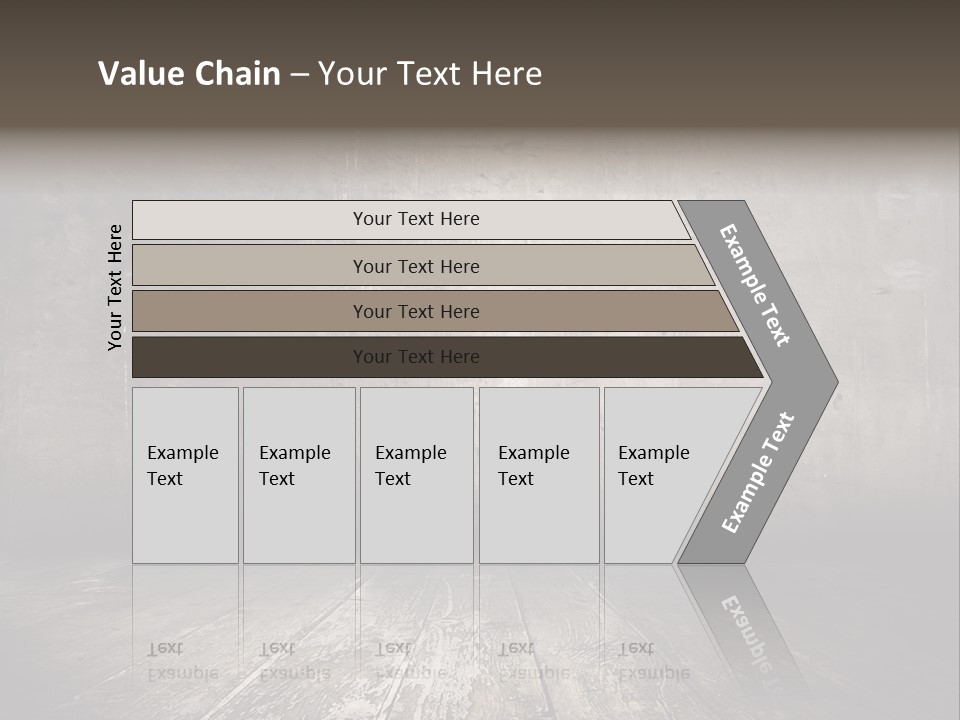 Damage Aged Textured PowerPoint Template
