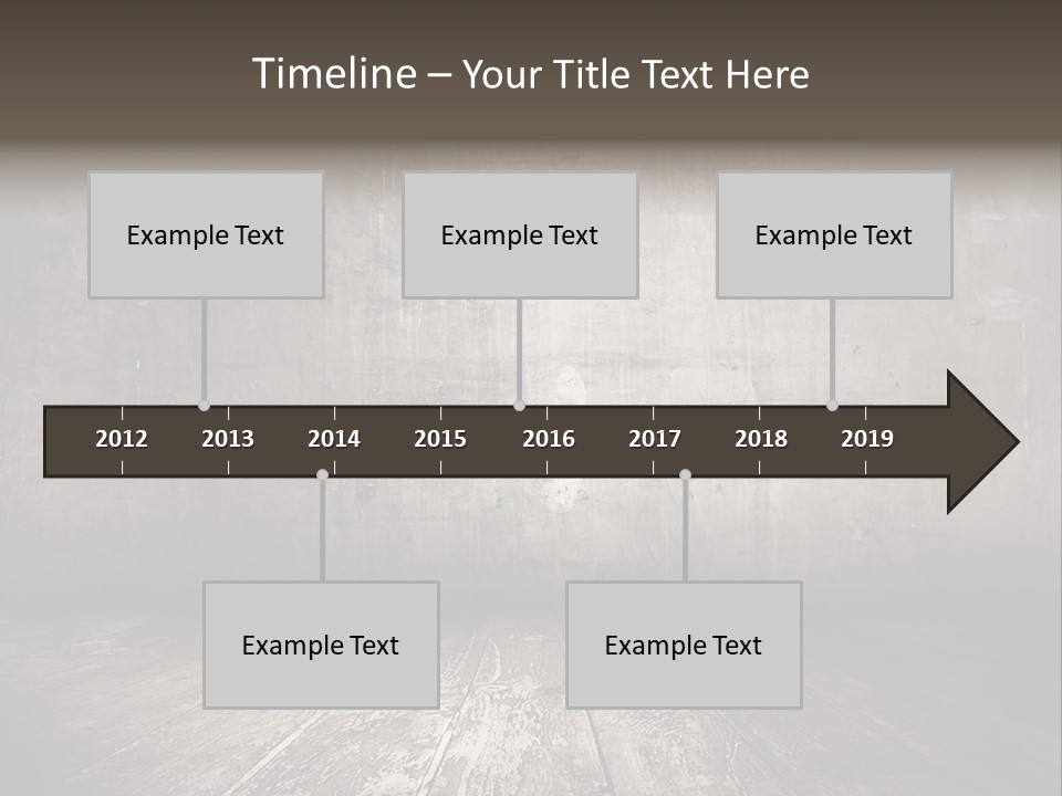 Damage Aged Textured PowerPoint Template