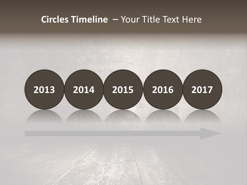 Damage Aged Textured PowerPoint Template