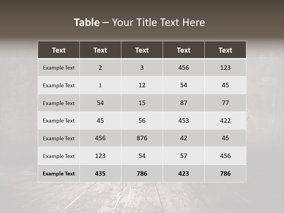 Damage Aged Textured PowerPoint Template