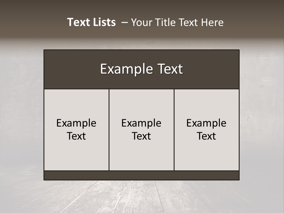 Damage Aged Textured PowerPoint Template