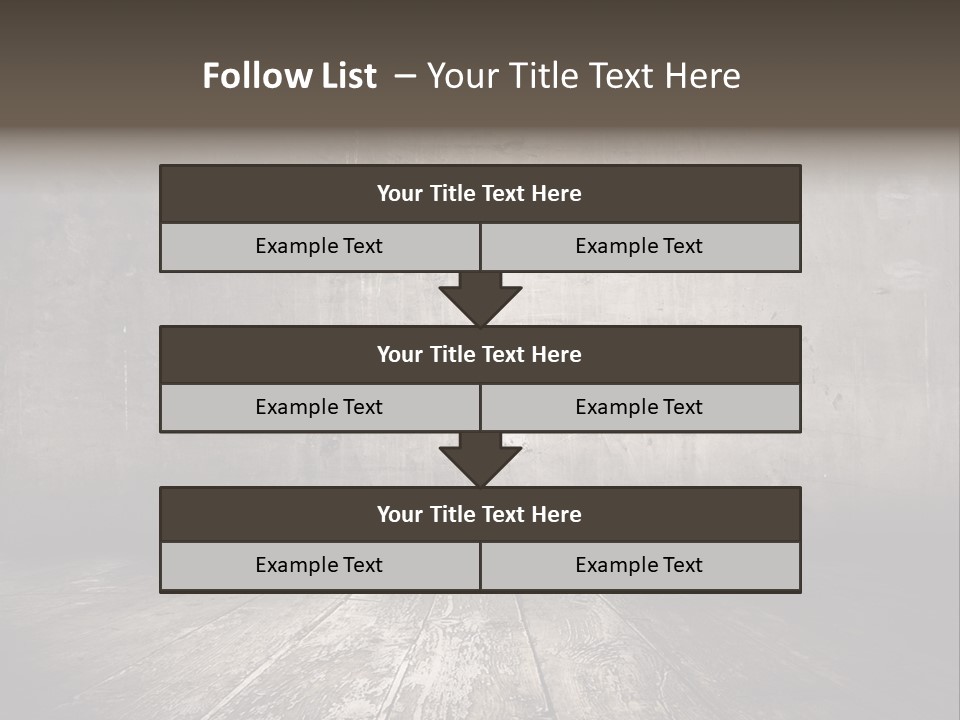 Damage Aged Textured PowerPoint Template