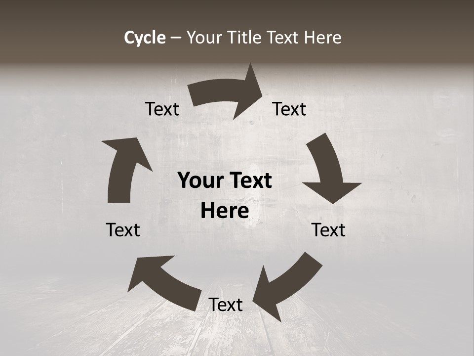 Damage Aged Textured PowerPoint Template