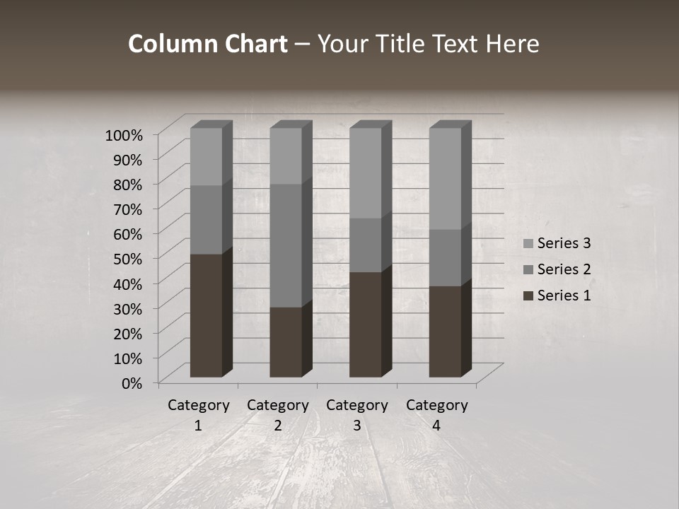 Damage Aged Textured PowerPoint Template