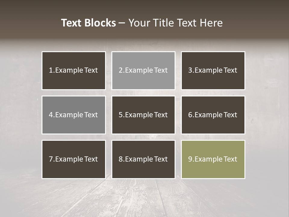 Damage Aged Textured PowerPoint Template