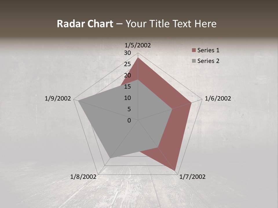 Damage Aged Textured PowerPoint Template
