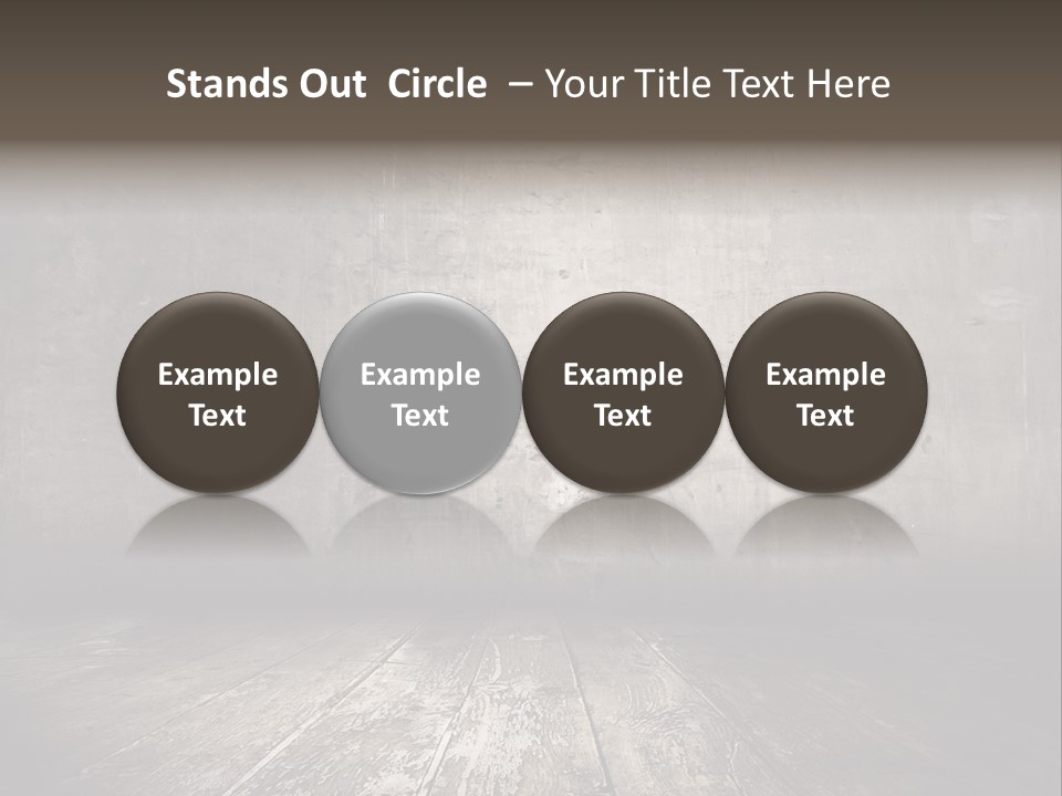 Damage Aged Textured PowerPoint Template