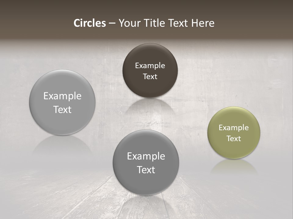 Damage Aged Textured PowerPoint Template