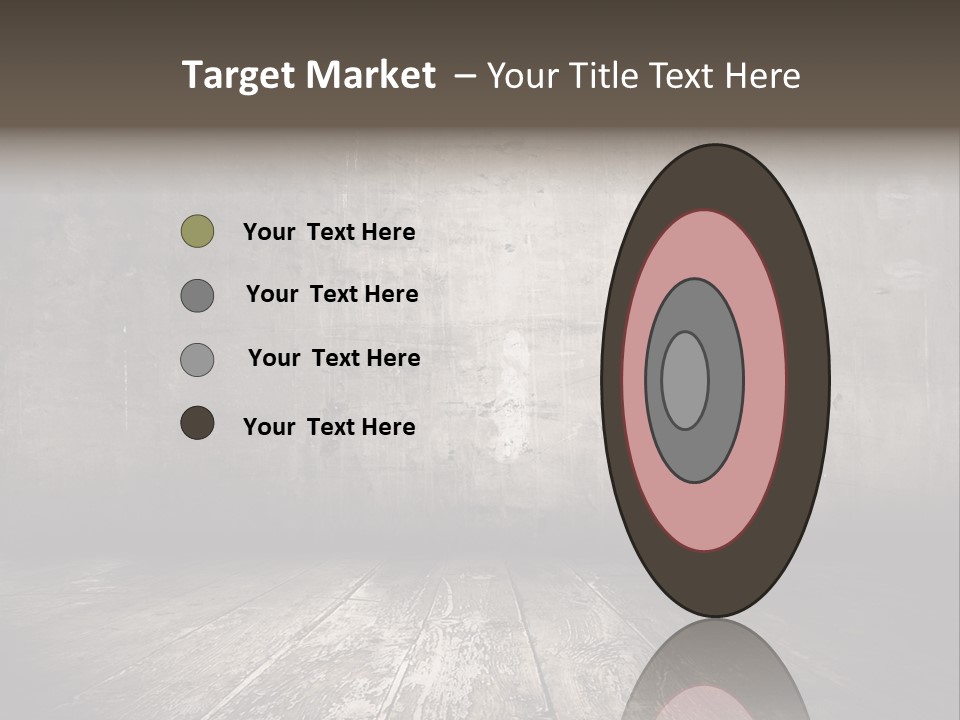 Damage Aged Textured PowerPoint Template