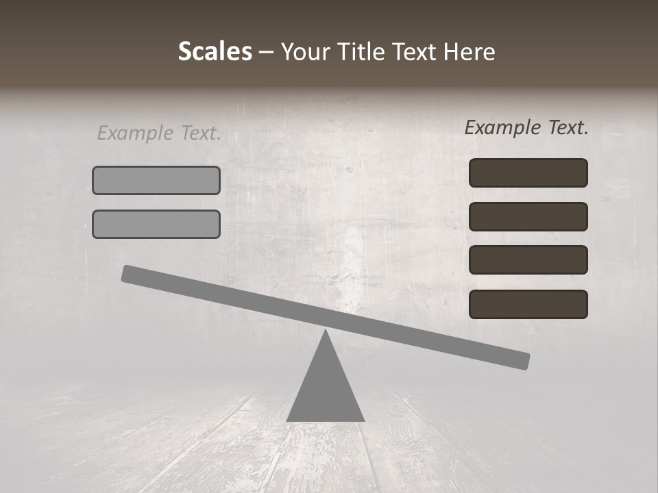 Damage Aged Textured PowerPoint Template