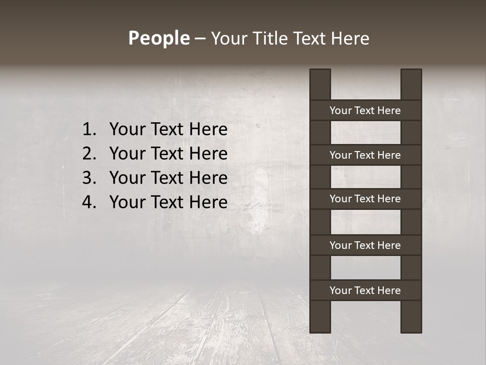 Damage Aged Textured PowerPoint Template