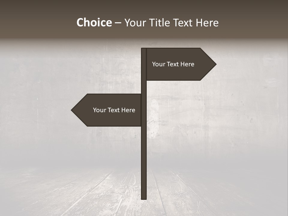 Damage Aged Textured PowerPoint Template