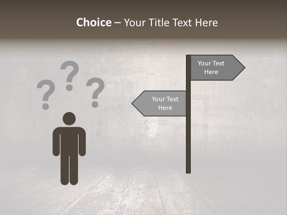 Damage Aged Textured PowerPoint Template