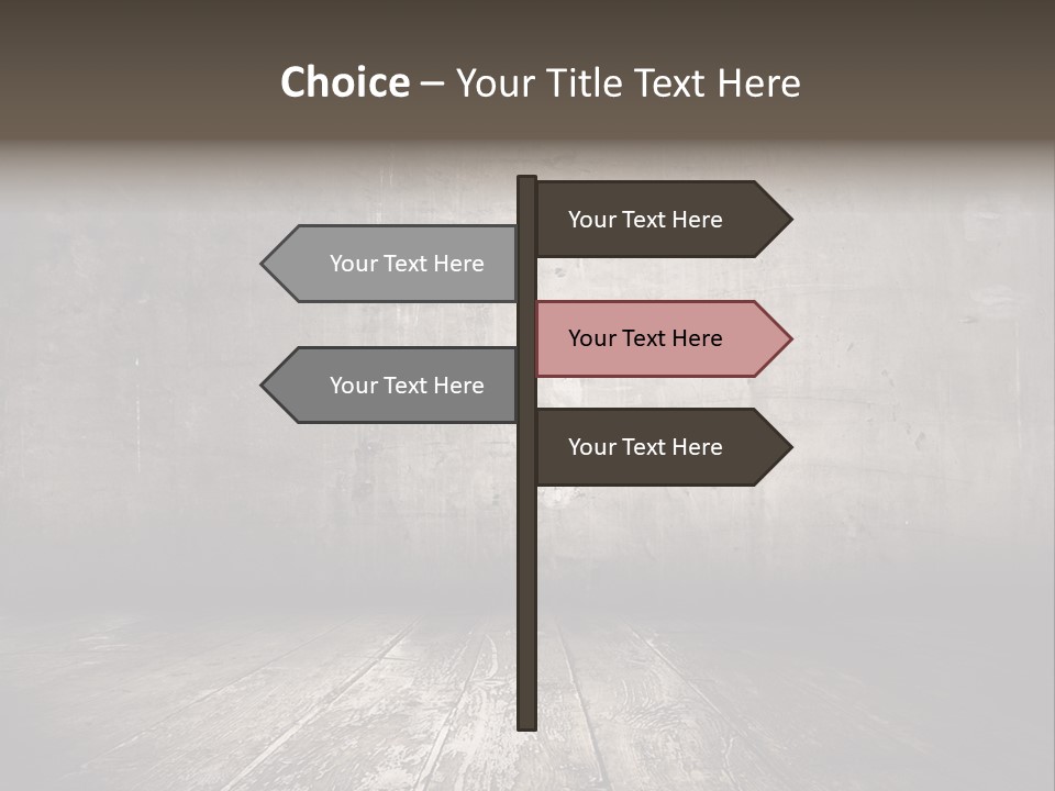 Damage Aged Textured PowerPoint Template