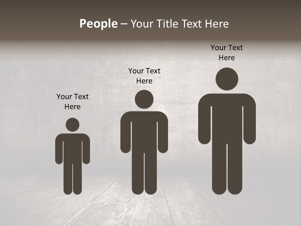 Damage Aged Textured PowerPoint Template