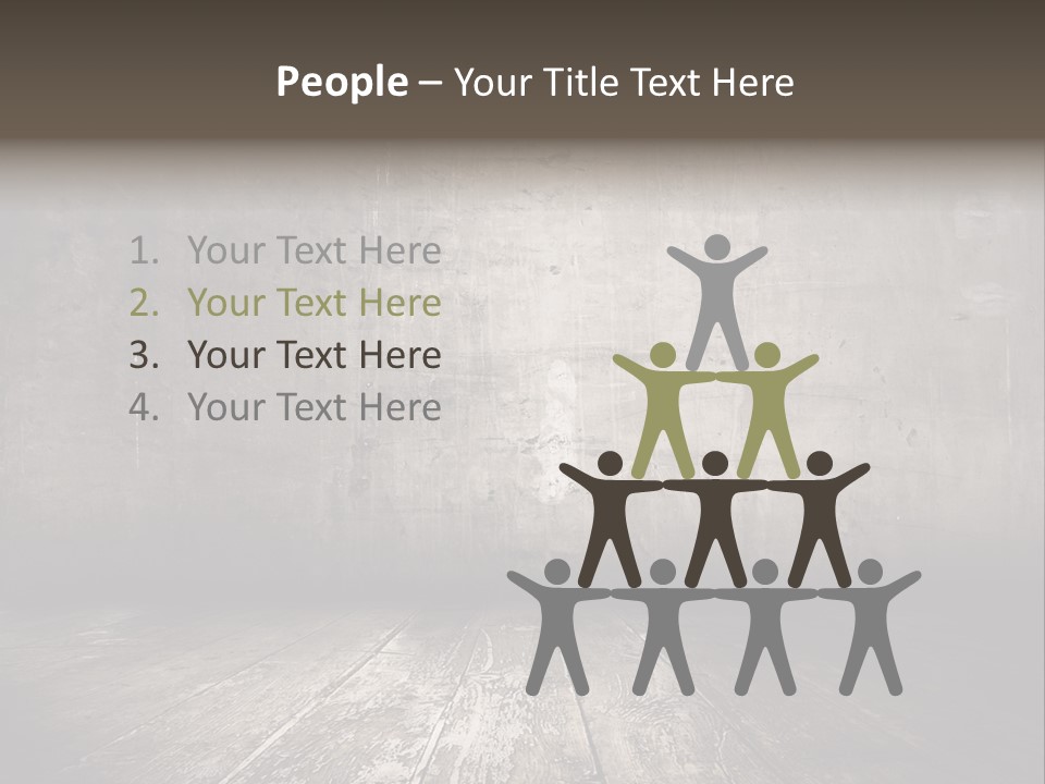 Damage Aged Textured PowerPoint Template