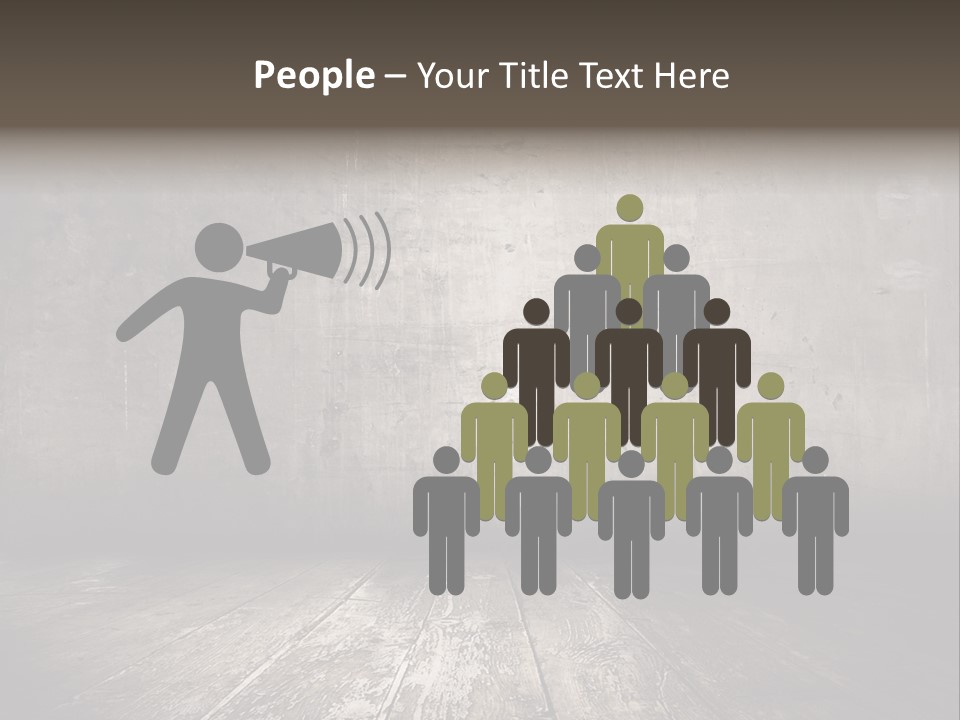 Damage Aged Textured PowerPoint Template