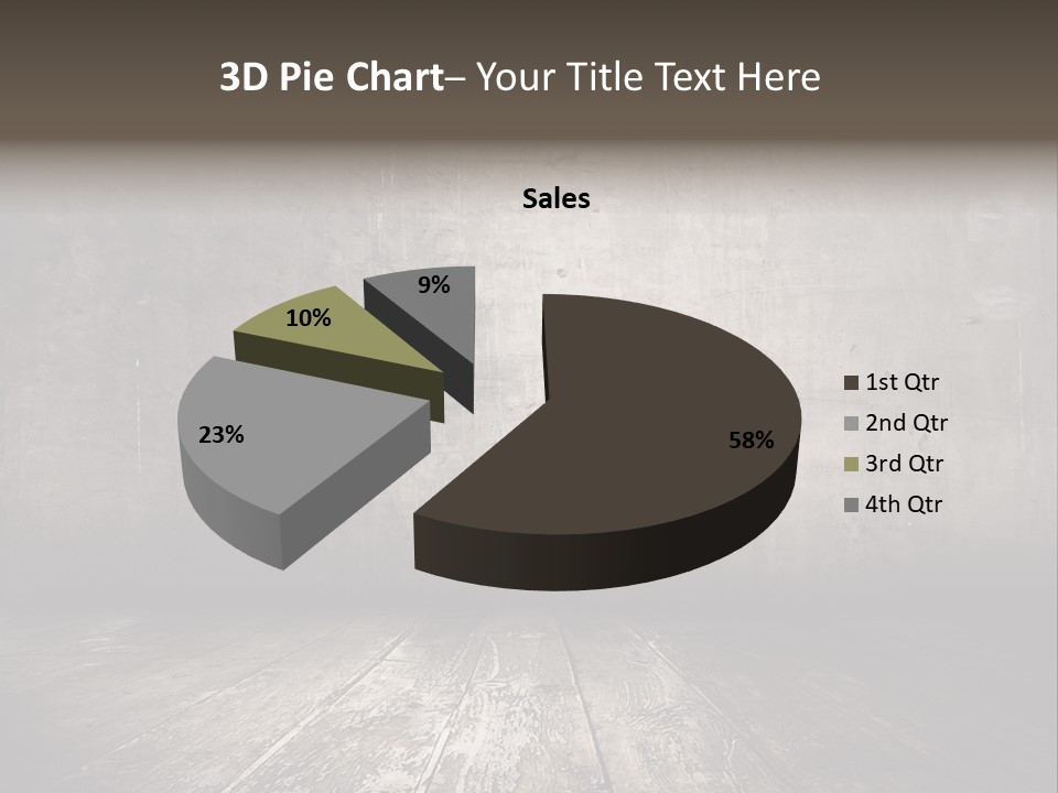 Damage Aged Textured PowerPoint Template