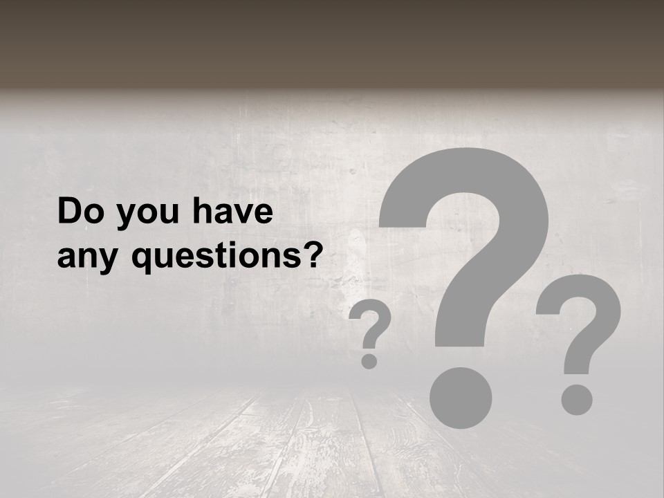 Damage Aged Textured PowerPoint Template