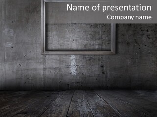 Antique Stained Retro PowerPoint Template