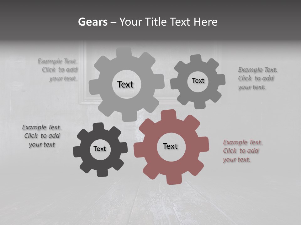 Antique Stained Retro PowerPoint Template