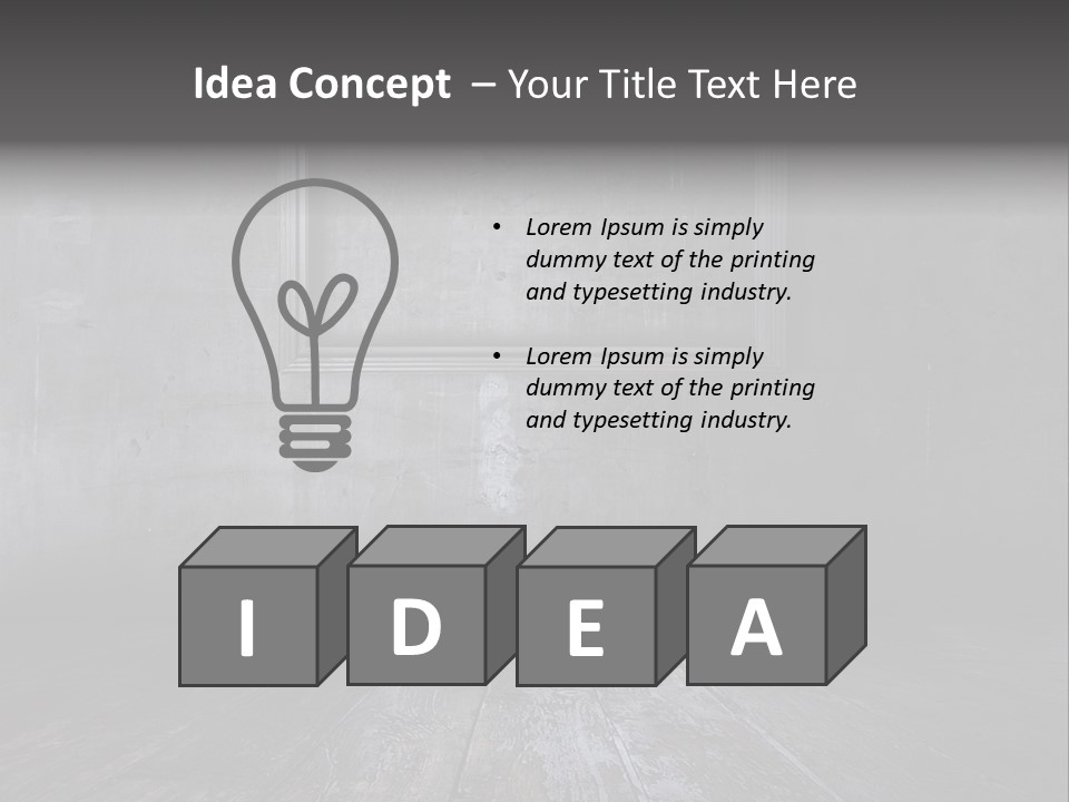 Antique Stained Retro PowerPoint Template