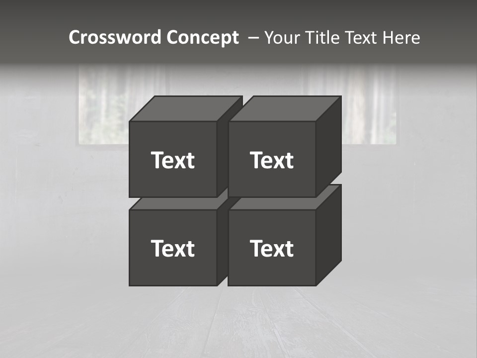 Vintage On White Timber PowerPoint Template