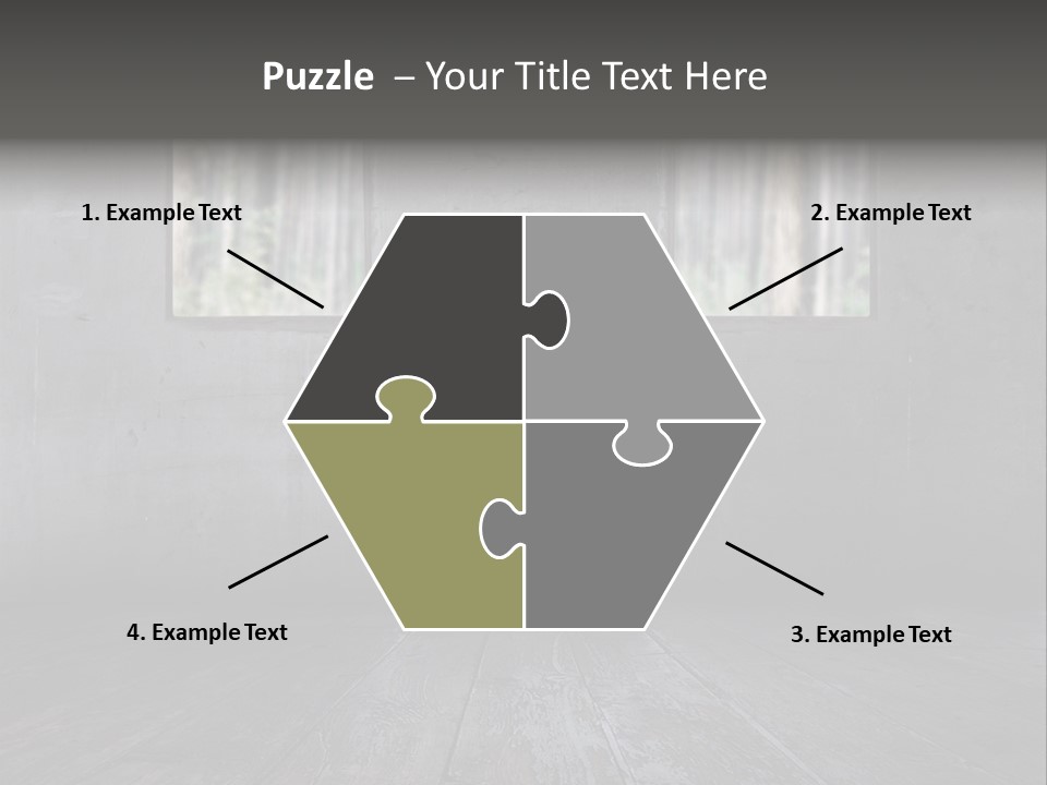 Vintage On White Timber PowerPoint Template