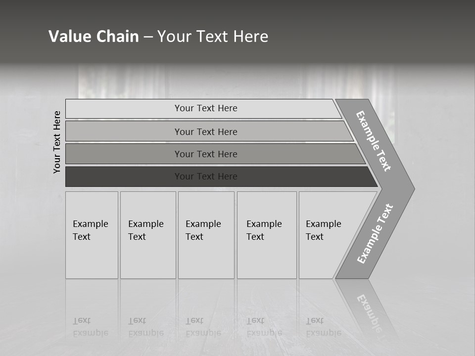 Vintage On White Timber PowerPoint Template