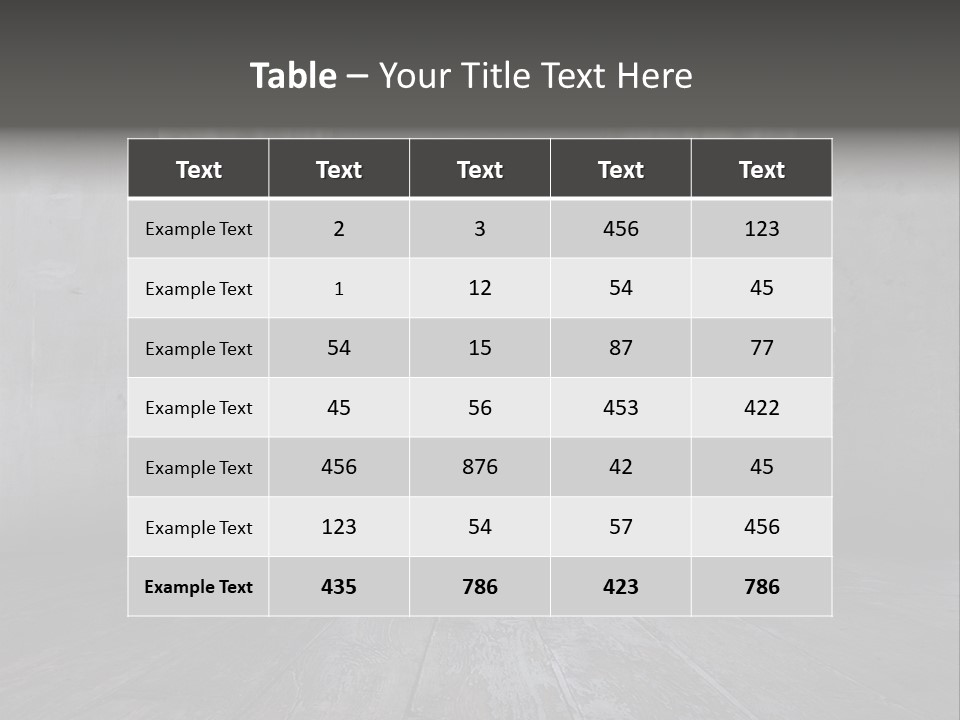 Vintage On White Timber PowerPoint Template