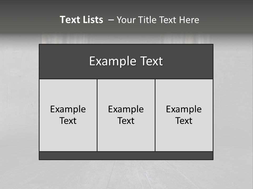 Vintage On White Timber PowerPoint Template