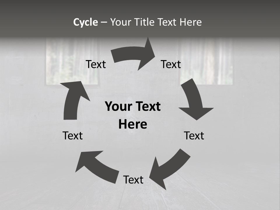Vintage On White Timber PowerPoint Template