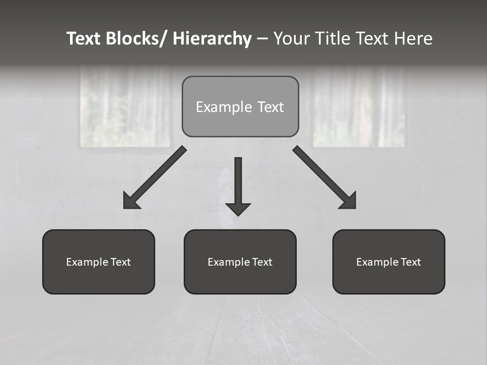 Vintage On White Timber PowerPoint Template