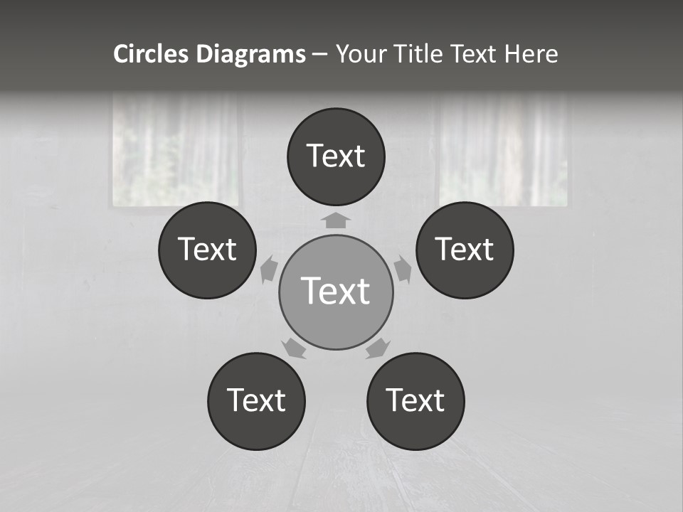 Vintage On White Timber PowerPoint Template