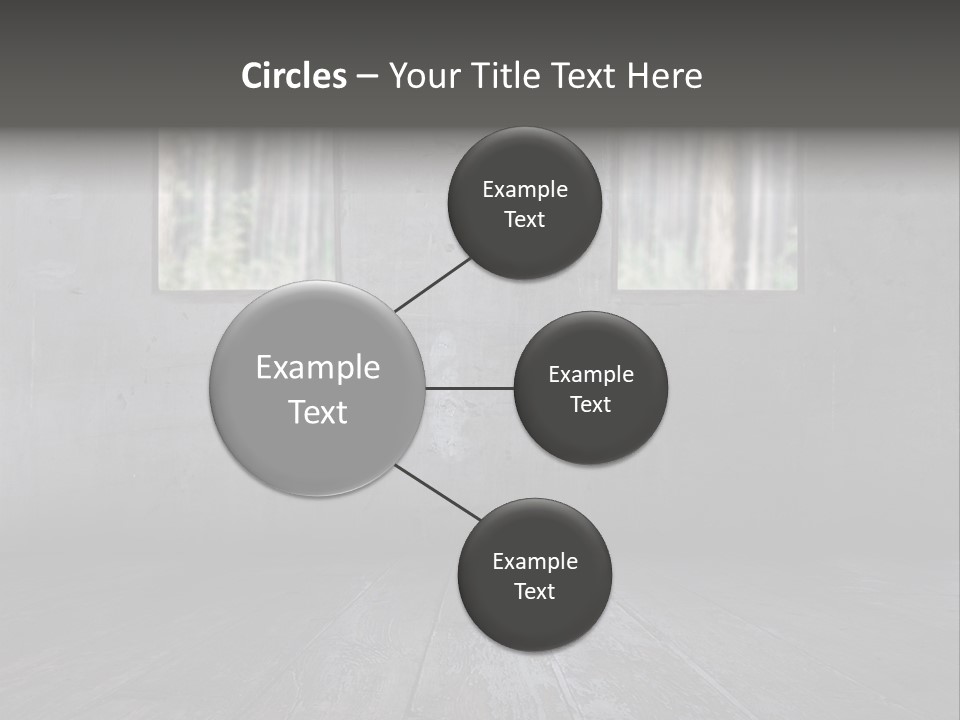Vintage On White Timber PowerPoint Template