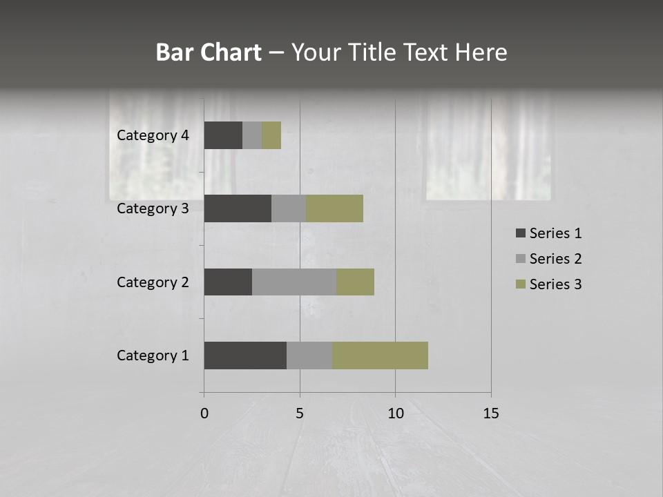 Vintage On White Timber PowerPoint Template