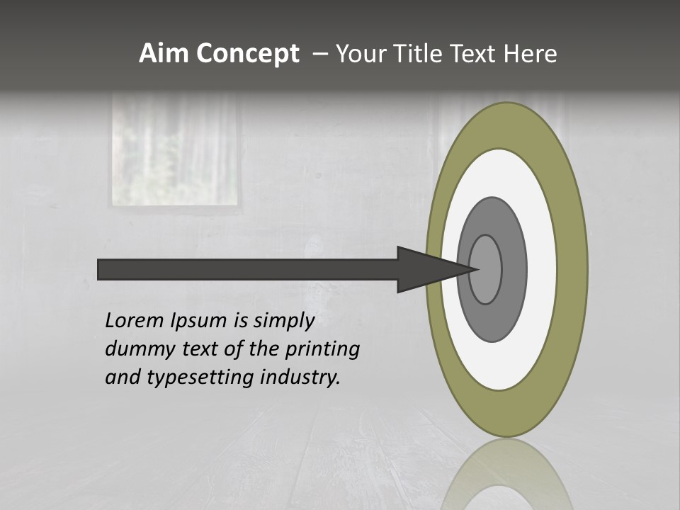 Vintage On White Timber PowerPoint Template