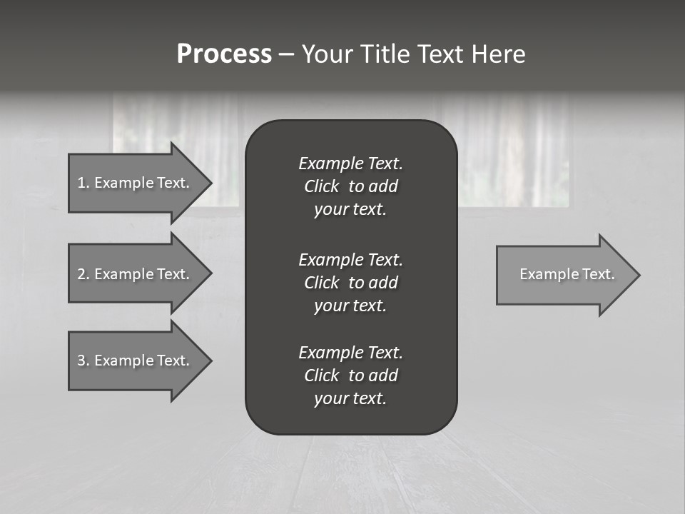 Vintage On White Timber PowerPoint Template