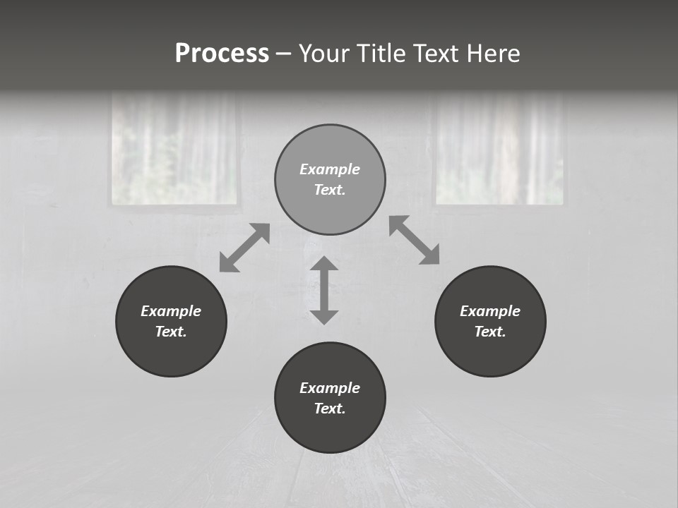 Vintage On White Timber PowerPoint Template